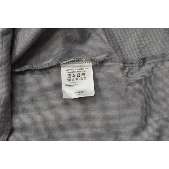 Van Heusen Big & Tall Size 19 36/37 Gray Stain Shield Long Sleeve Dress Shirt - Picture 2 of 8